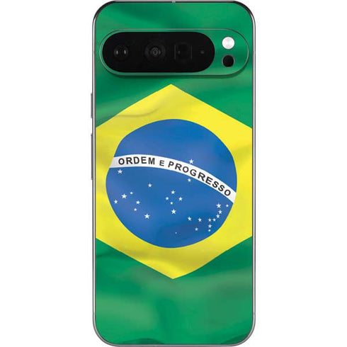 Brazil Flag Pixel 9 Pro XL Skin